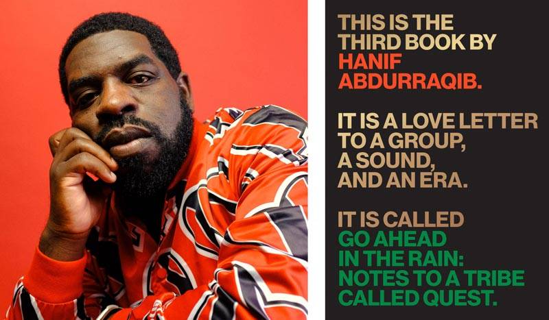 Hanif Abdurraqib and his latest book, 'Go Ahead in the Rain: Notes to A Tribe Called Quest.'
