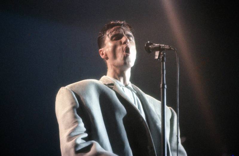 David Byrne in 'Stop Making Sense,' directed by Jonathan Demme.