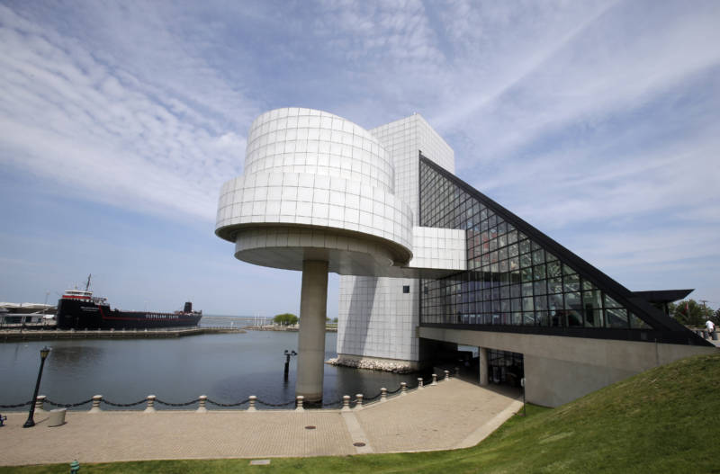 The Rock & Roll Hall of Fame is located on the shores of Lake Erie in downtown Cleveland.