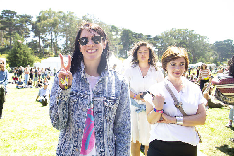 K. Flay at Outside Lands music festival in San Francisco, Aug. 9, 2019.