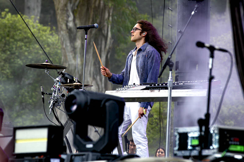 Big Wild performs at Outside Lands music festival in San Francisco, Aug. 10, 2019.