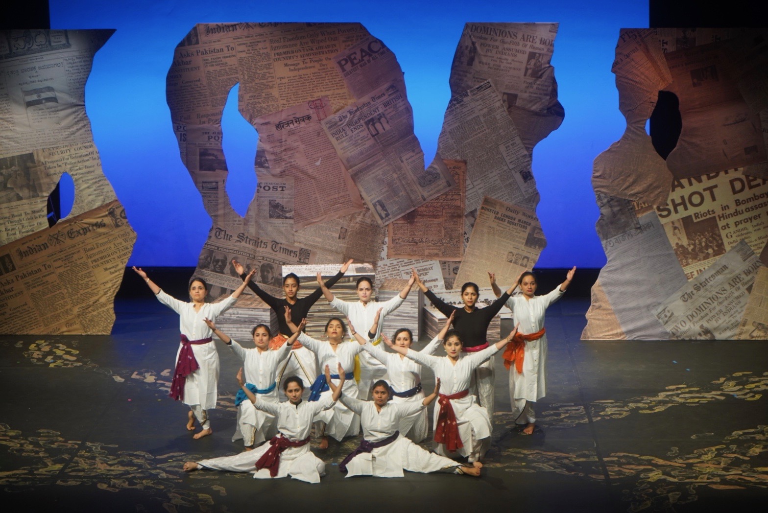 "Gandhi: The Musical" by Naatak runs September 14 - October 6 at Cubberley Theatre in Palo Alto.