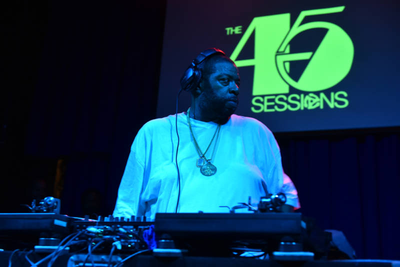Pioneering Bronx DJ Diamond D performs at Hiero Day 2019.