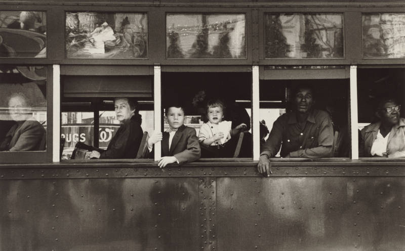 Trolley – New Orleans, 1955.