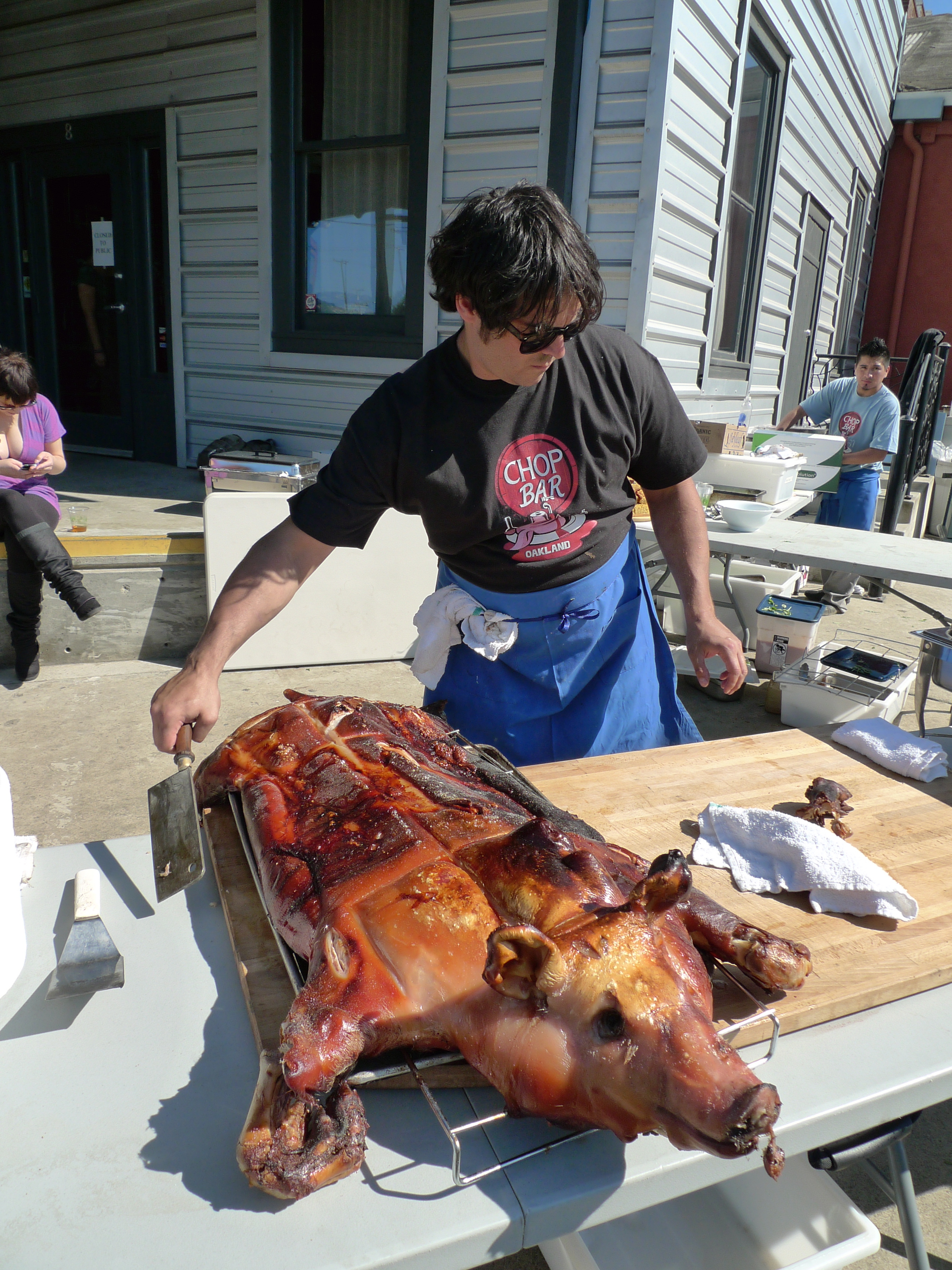Getting Drunk on Swine at Chop Bar’s Pig Roast Party | Bay Area Bites | KQED Food2736 x 3648