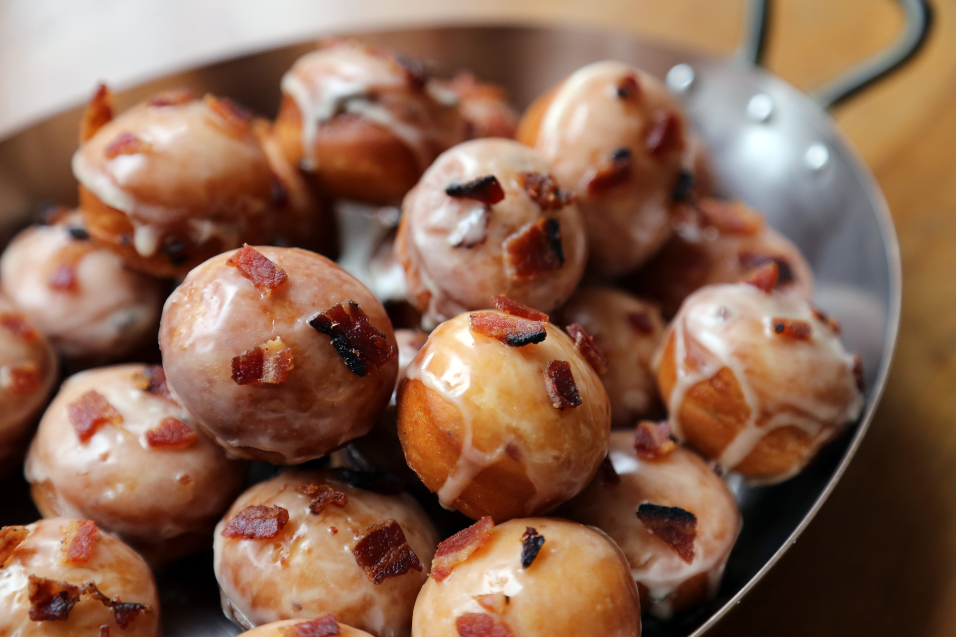 New Year’s Eve Appetizers: Sweet and Savory Maple-Bacon Donut Holes | New Year’s ...1920 x 1280