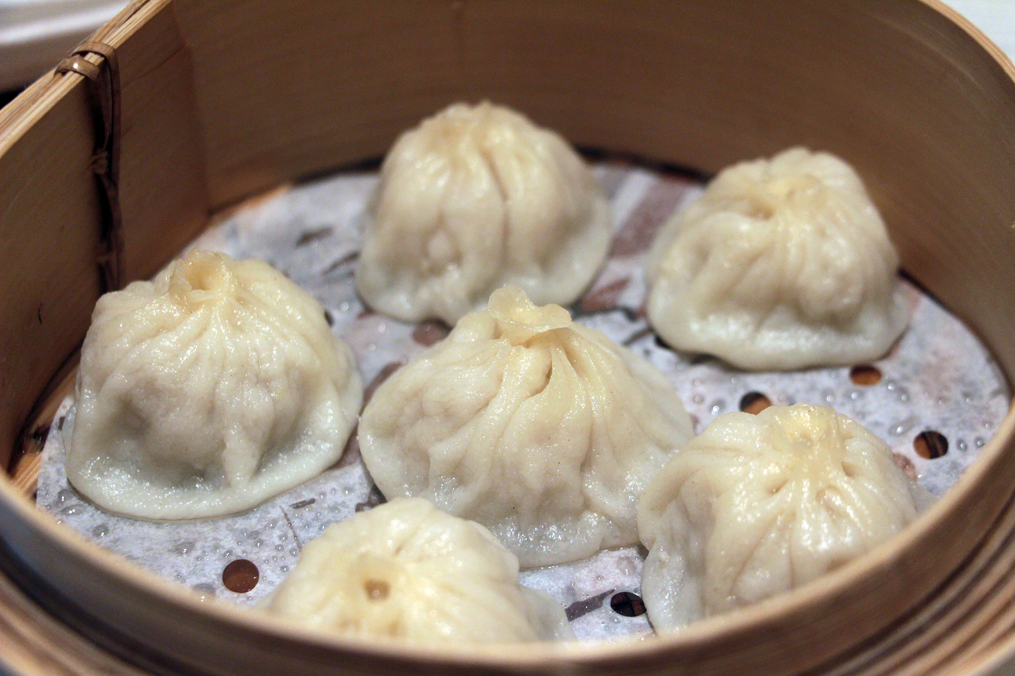 Xiao Long Bao 'XLB' filled with Rich Consumme at China Live