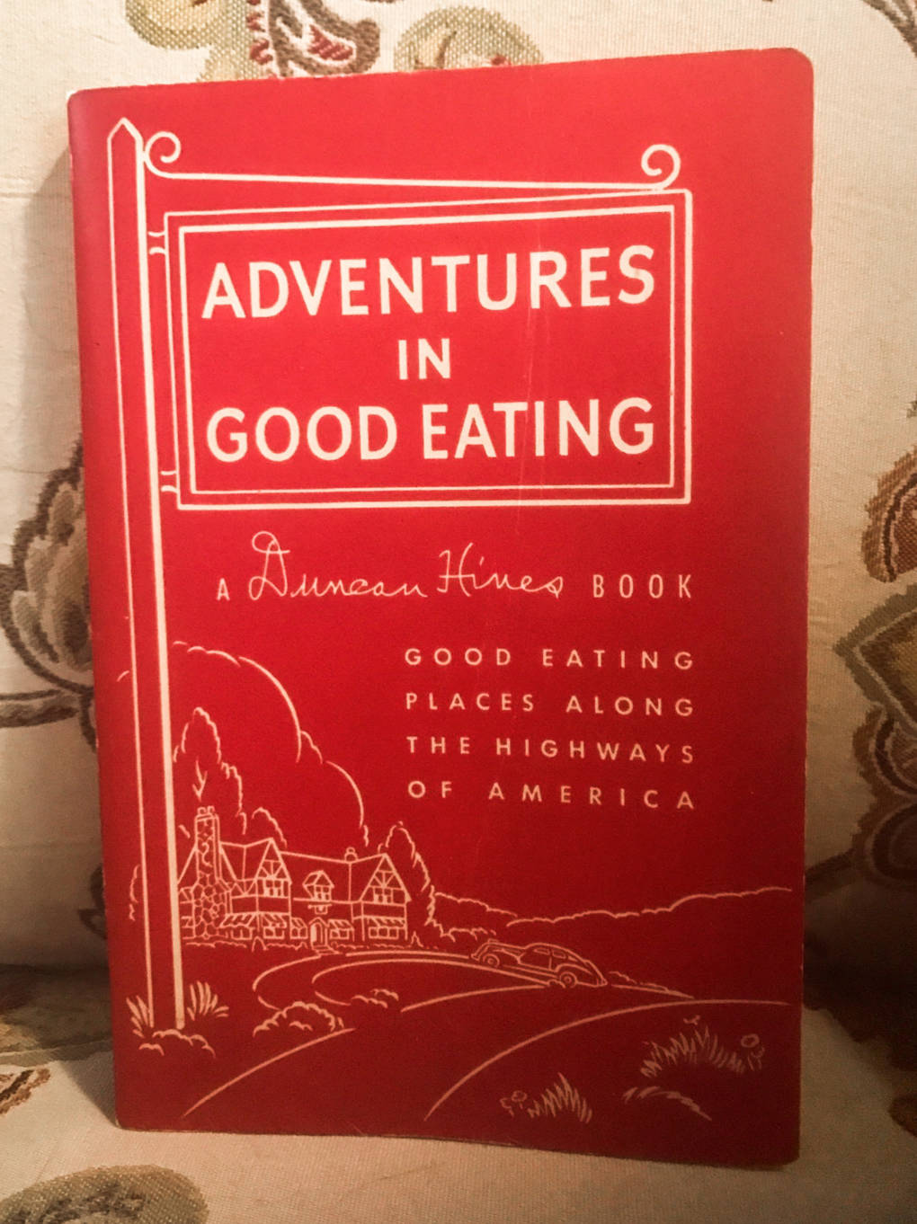 1946 copy of "Adventures in Good Eating."