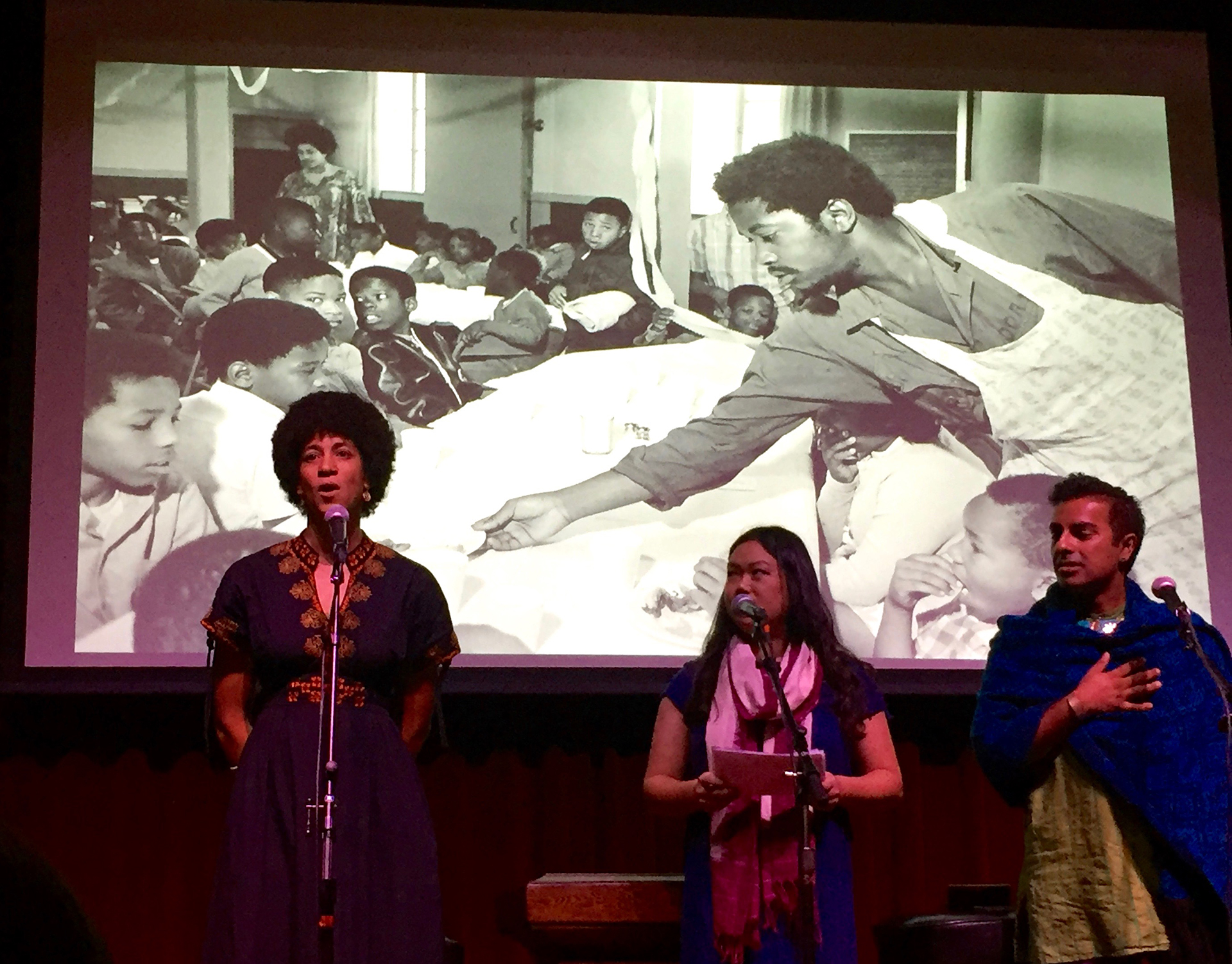The PKC shared the story of the Black Panther Party's hugely successful Free Breakfast Program.
