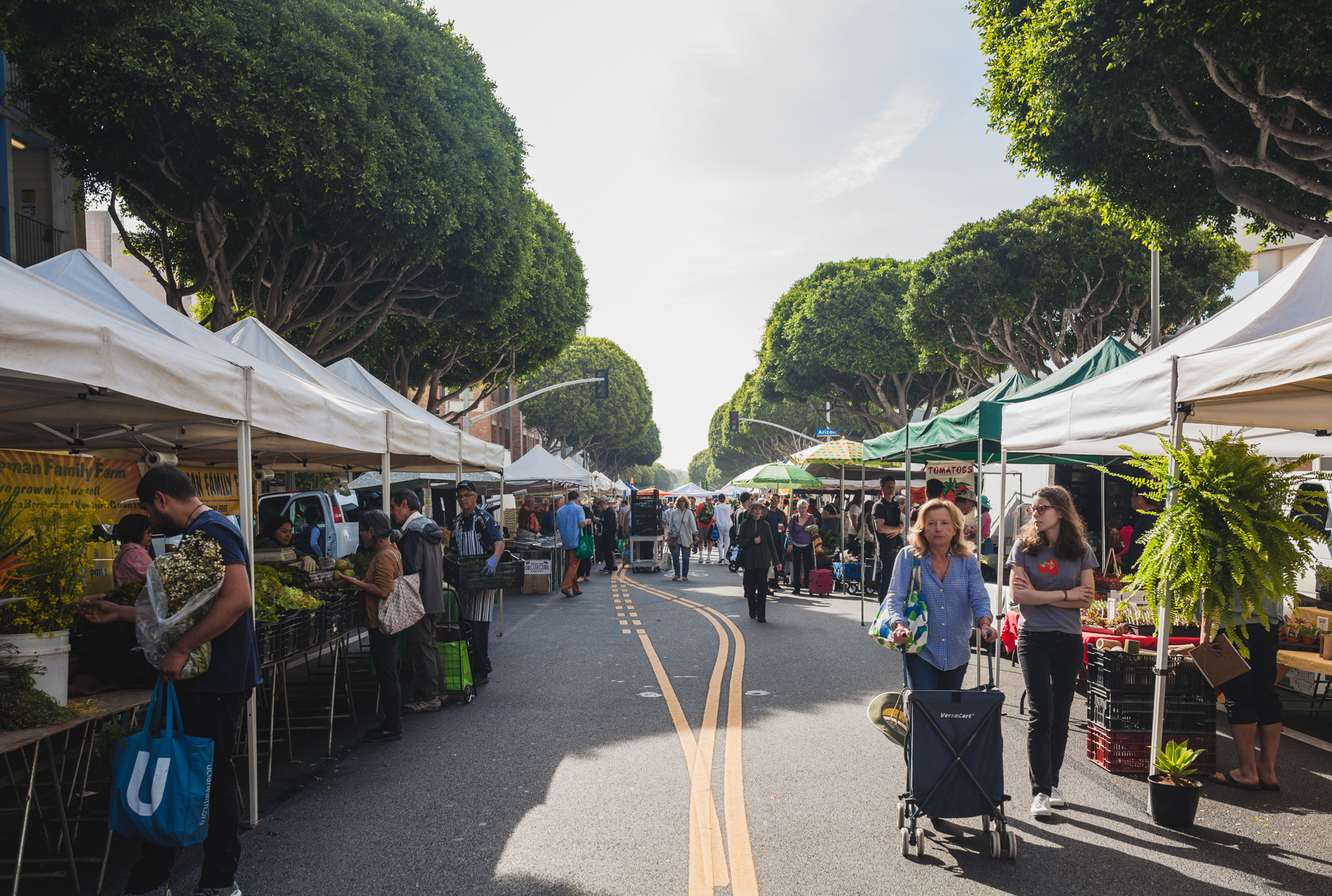 Chefs and home cooks alike flock to the Wednesday Santa Monica Farmers Market. This is where Jeremy Fox finds ingredients like salsify flowers and parts of vegetables often overlooked or discarded by other cooks.