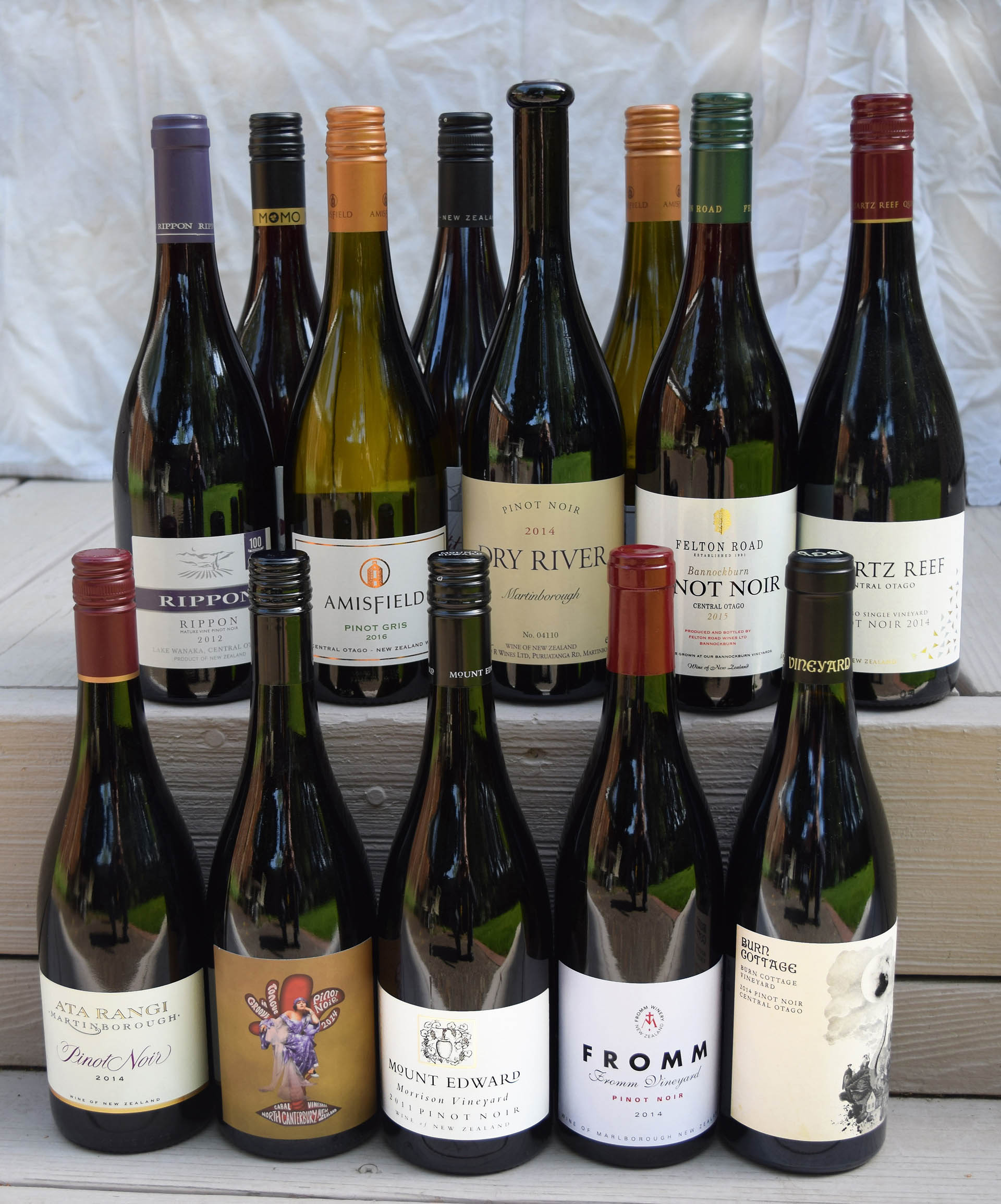 Although a small percentage of New Zealand wines makes it to the Bay Area, merchants here carry many of the country's top wines.