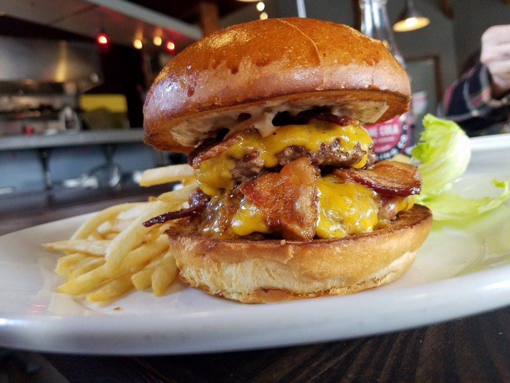 Double Cheeseburger, Pullman Kitchen, Santa Rosa