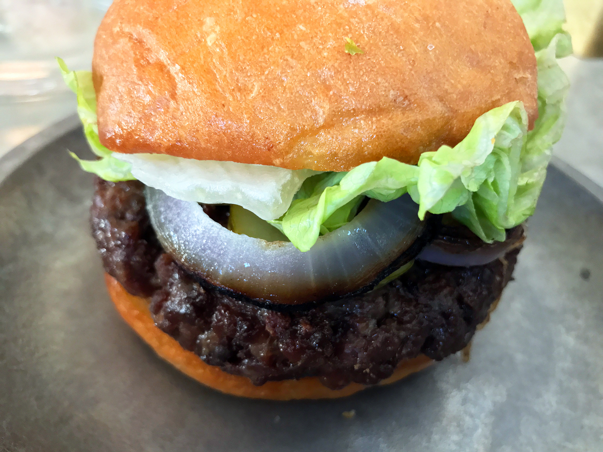 Chris Kronner’s famous KronnerBurger, which has taken the Bay Area by storm.