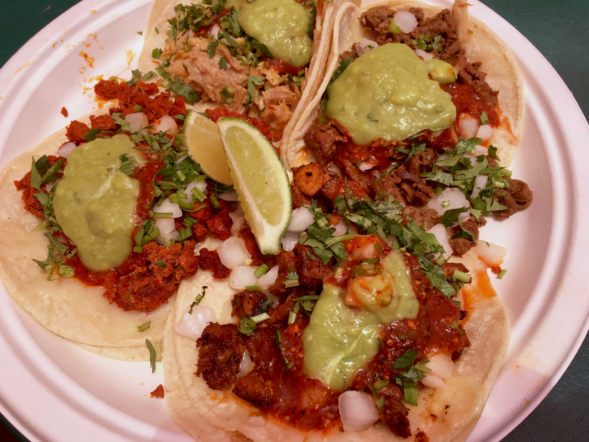A plate of vampiro tacos at Ruby’s Taqueria in Sunnyvale.