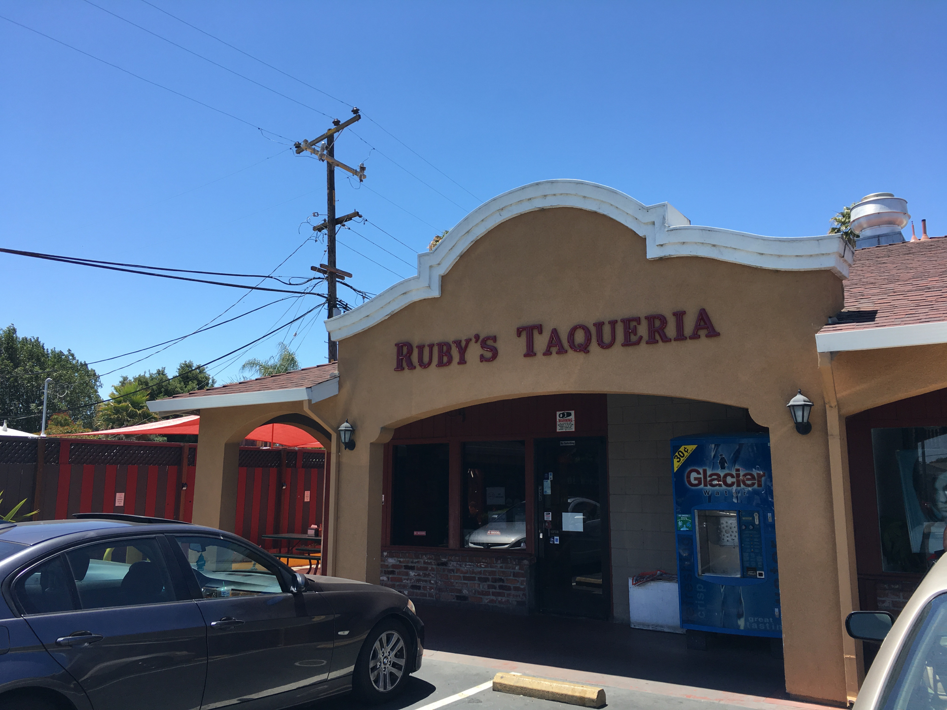 Outside Ruby’s Taqueria in Sunnyvale.