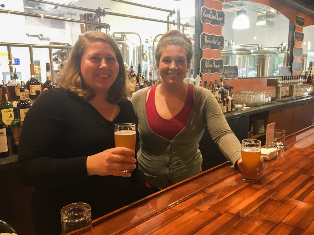 Sisters Catherine (left) and Margaret Portner have re-established Portner's Brewery, which was opened in Alexandria, Va., in 1869 by their great-great grandfather, then closed during Prohibition.