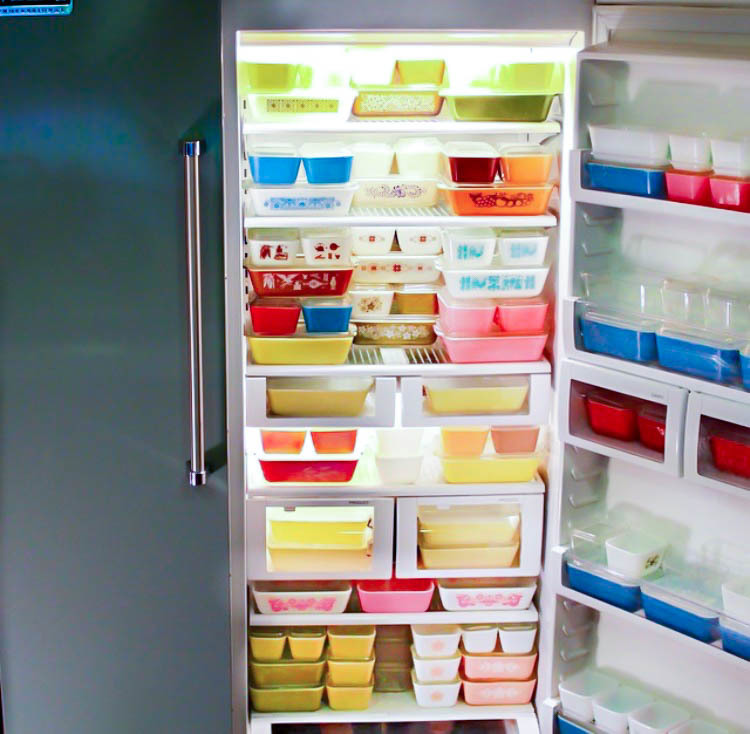 Pyrex has been passed down from generation to generation and has retained both its durability and bright colors.