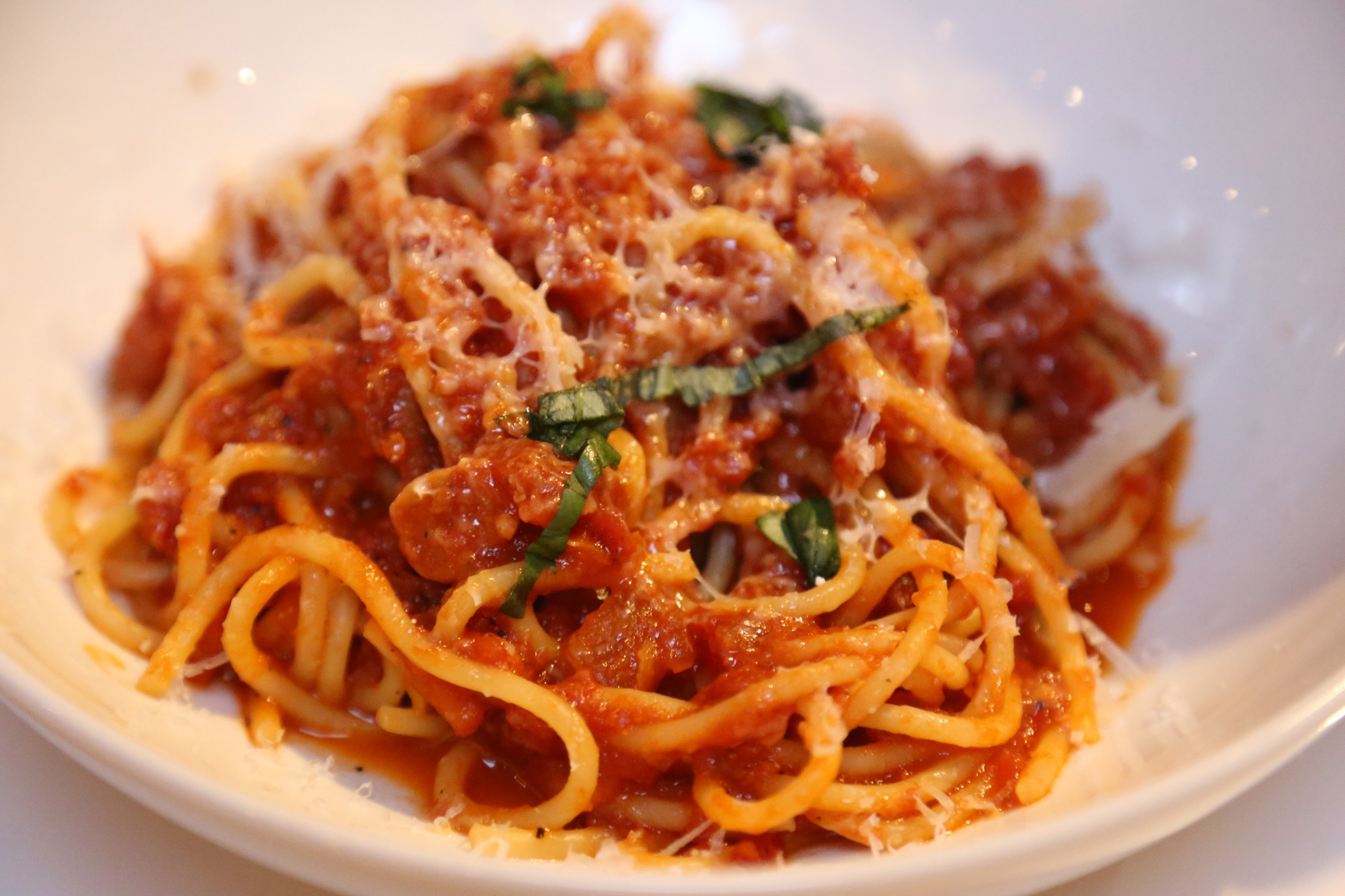 Linguine & Marinara (served with spaghetti pasta)