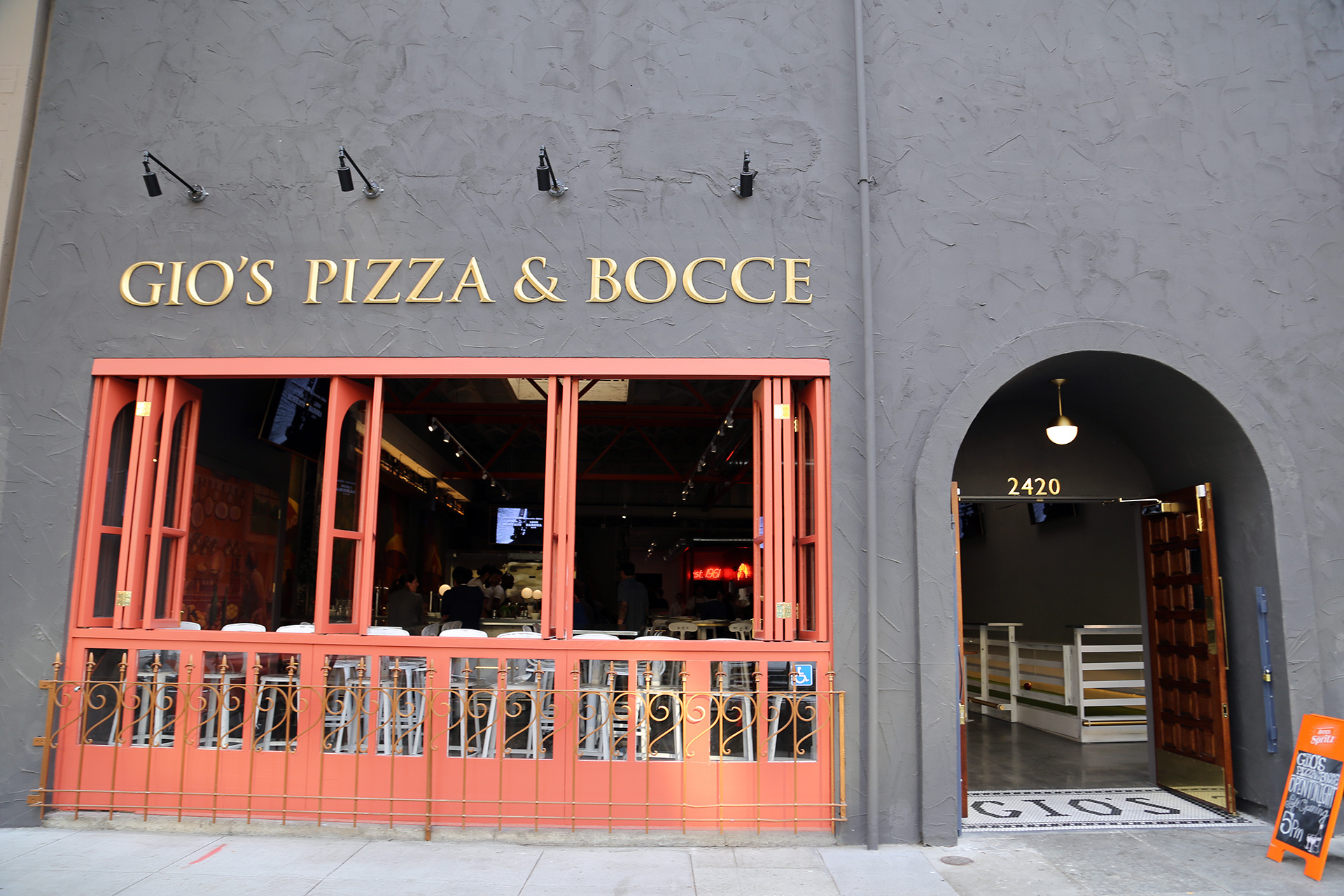 Gio's Pizza & Bocce exterior