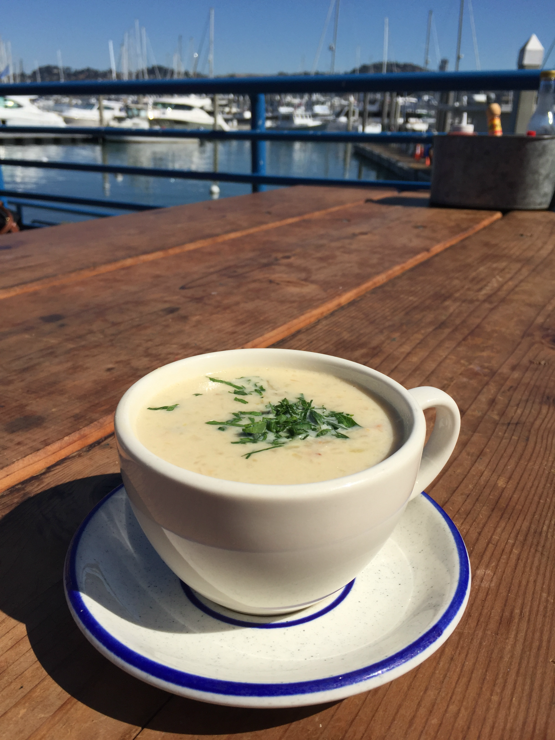 Clam chowder from Fish.