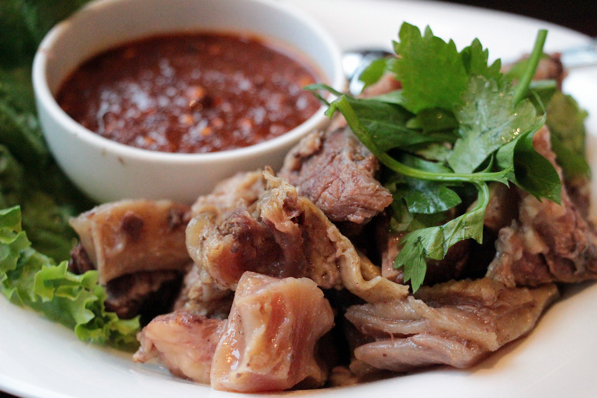 Stewed Beef Plate - Nuer Peuay