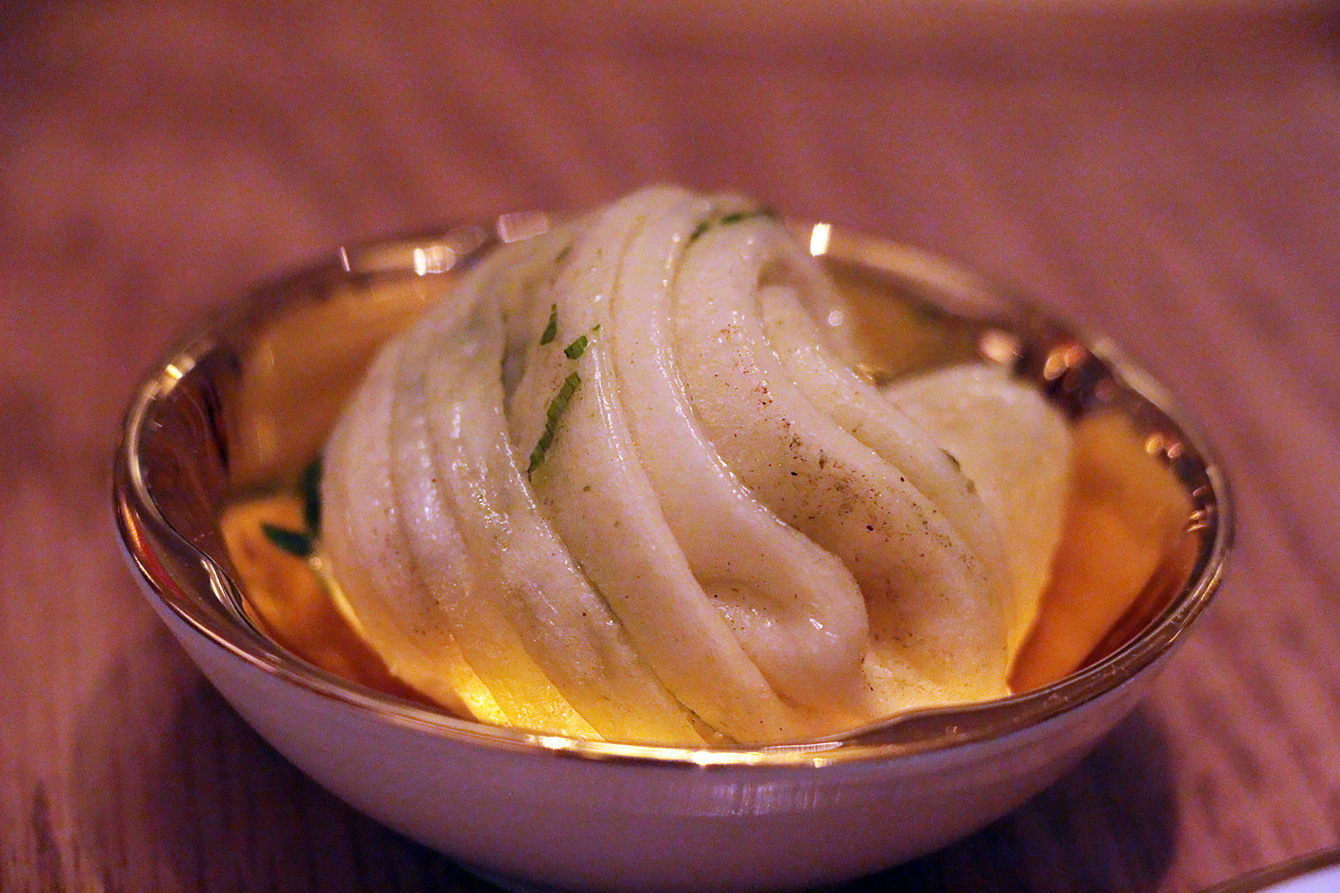 Handmade savory dumpling
