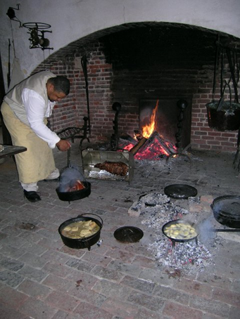 Twitty cooks in plantation kitchens to convey to others the story and legacy of African Americans in the South. His approach is not that of a historian, but rather a "historical interpreter."