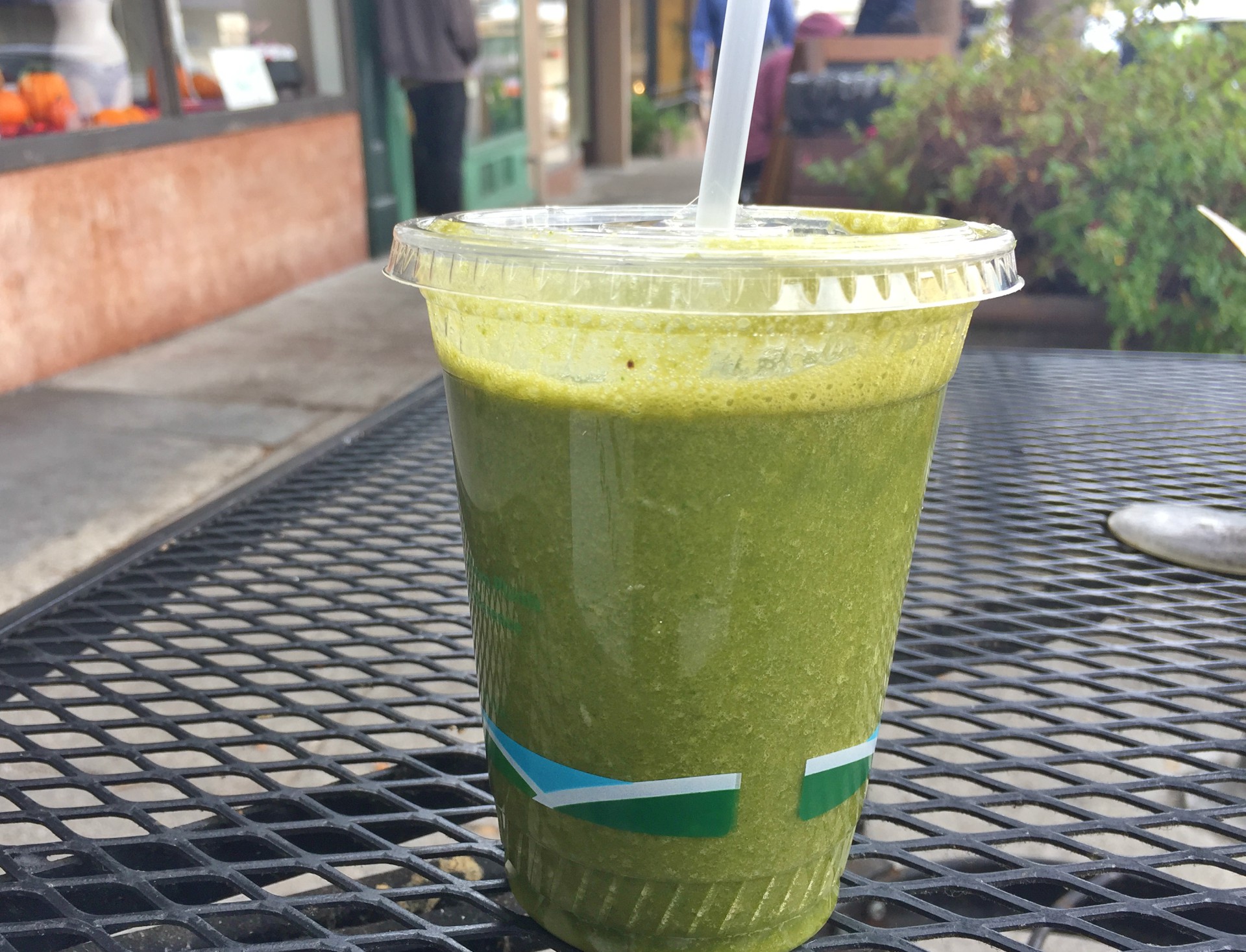 The JBC Kale smoothie from the Juice Bar Collective in North Berkeley.