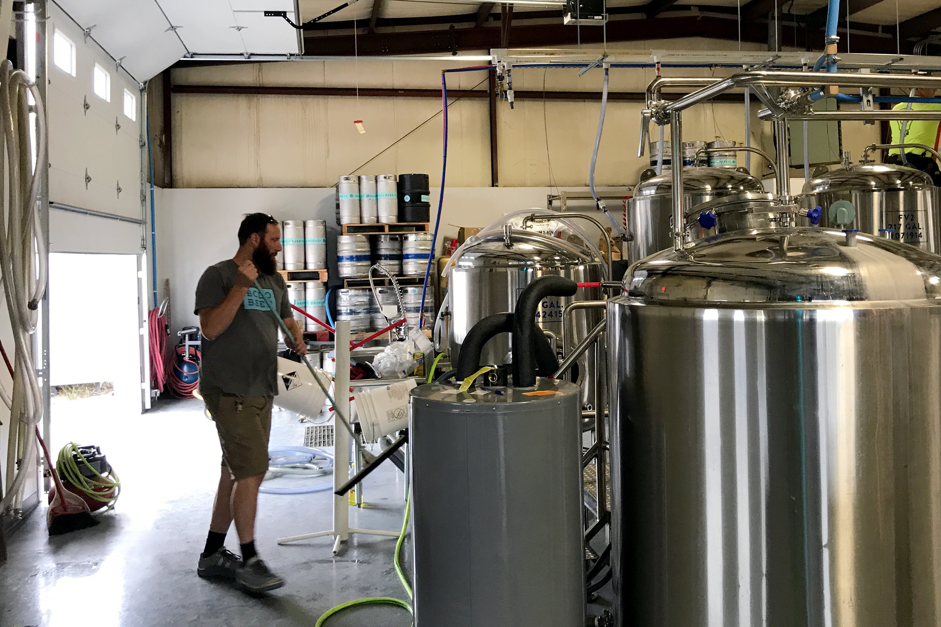 Bolo Beer Company head brewer Chris Hernstrom traded the Northwest for the relatively quiet Great Plains for a new challenge.