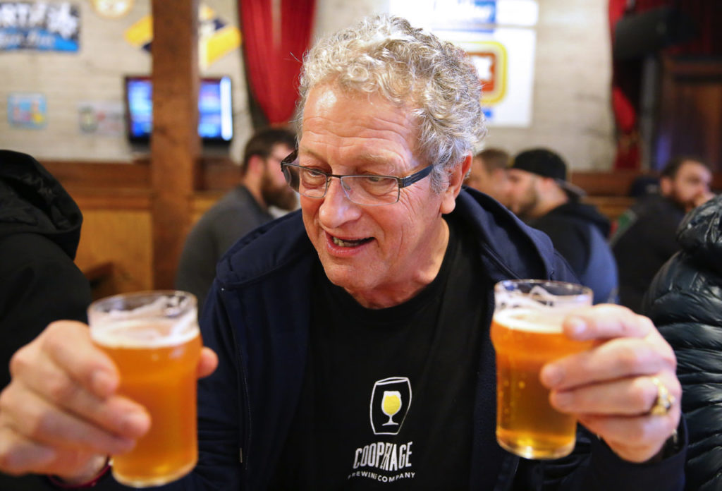 Lindsay Waddell compares the taste of Pliny the Younger, left, with Pliny the Elder.