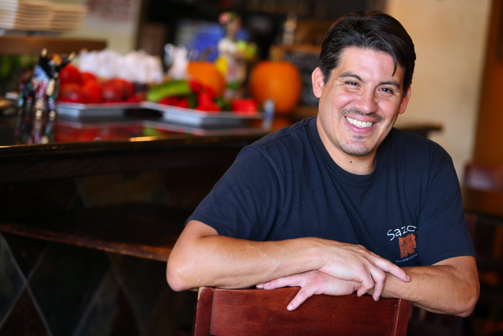 Jose Navarro is the owner and chef of Sazon Peruvian Cuisine, in Santa Rosa.