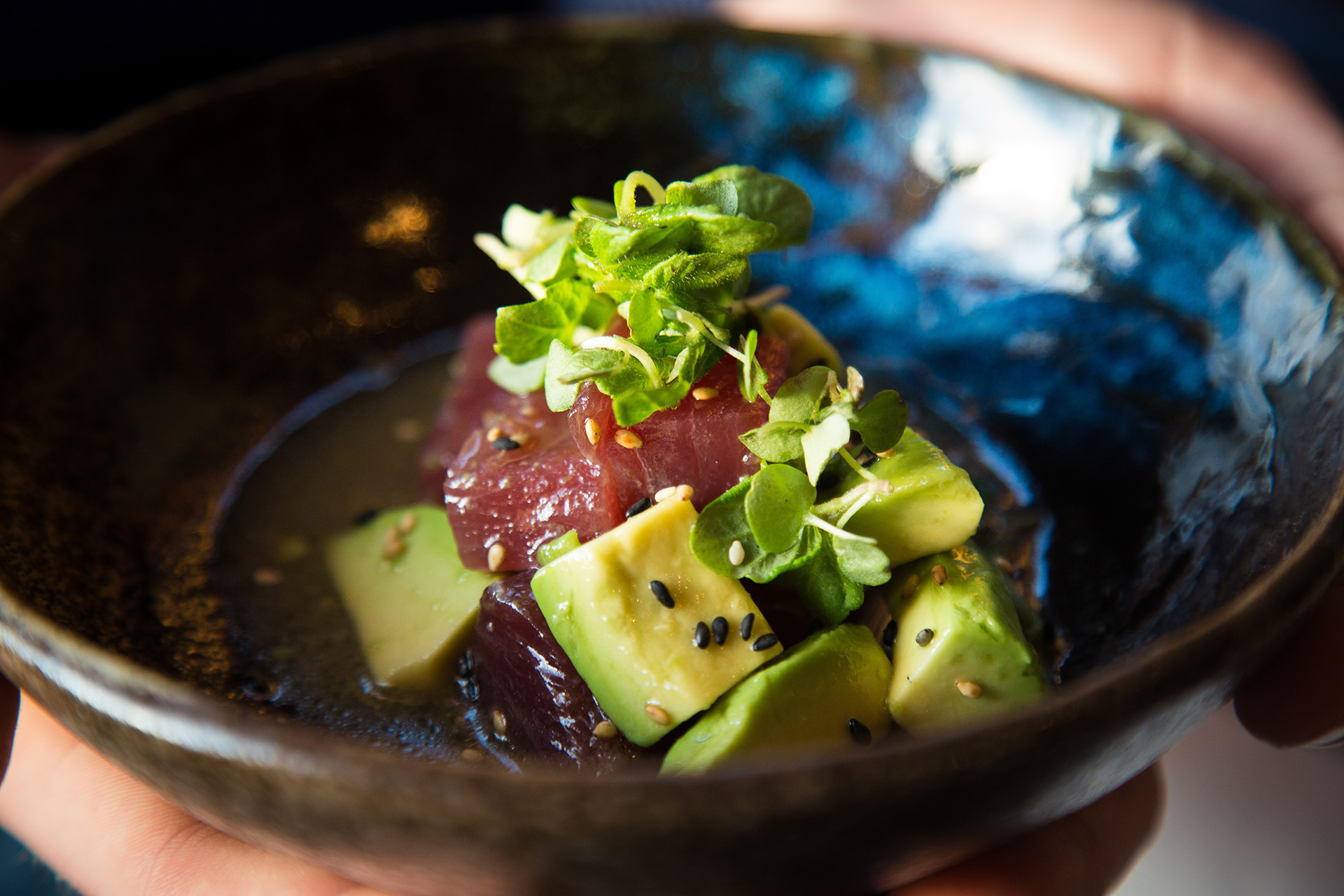 Maguro (Big Eye Tuna) Avocado Salad