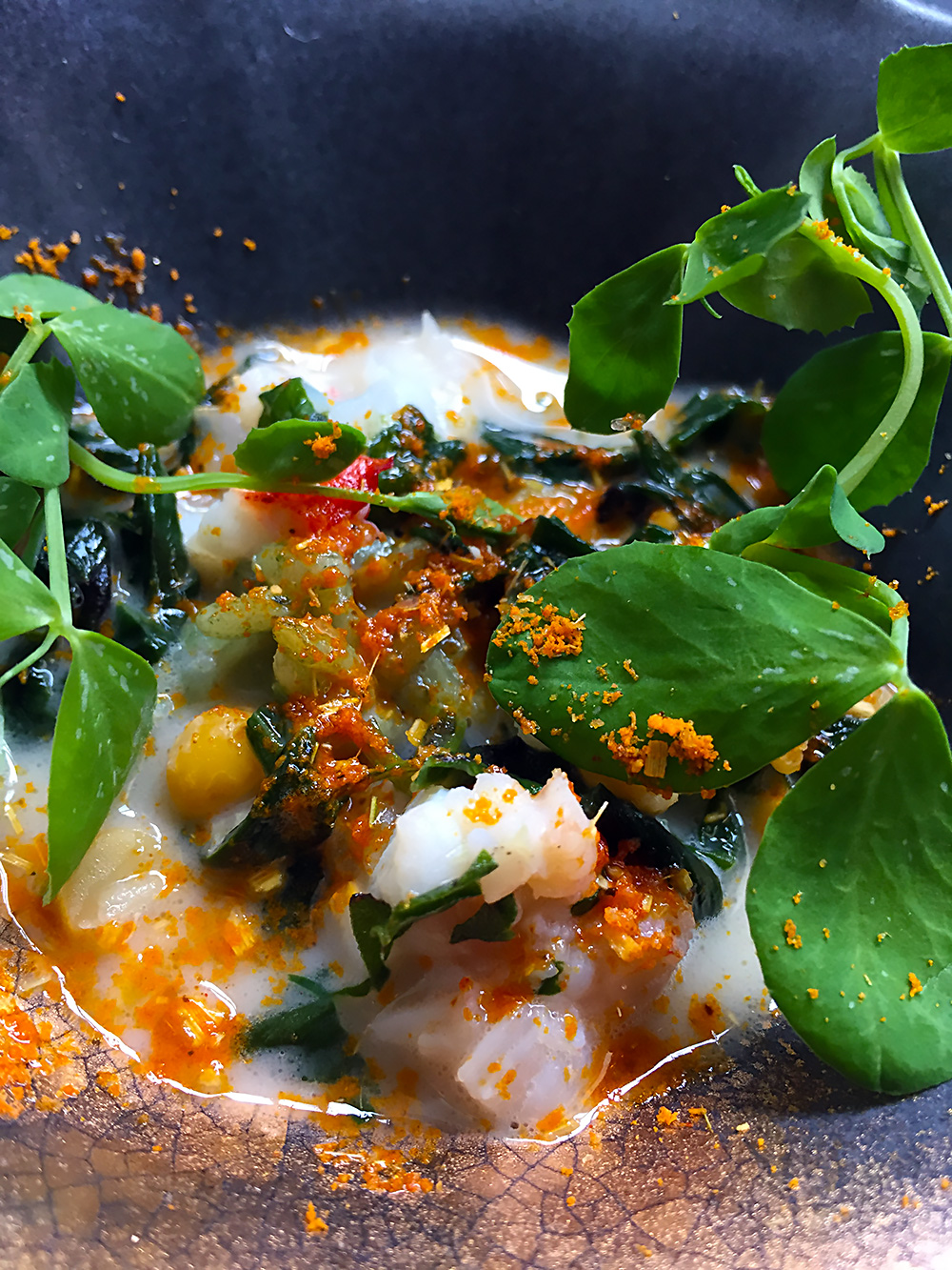 'Lobster curry’ fortified by Thai spices, yogurt and coconut oil