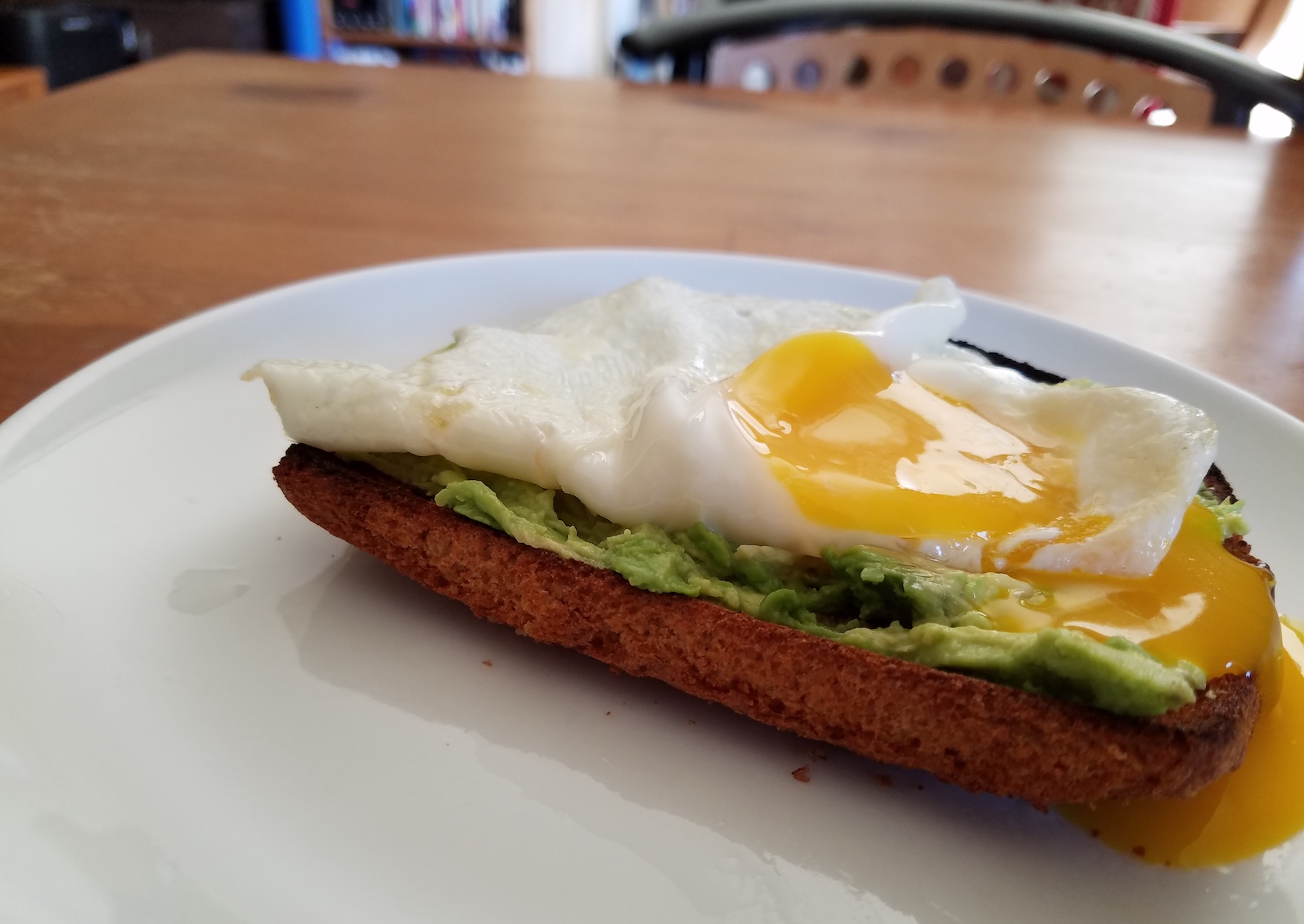 Eatwell egg on toast.