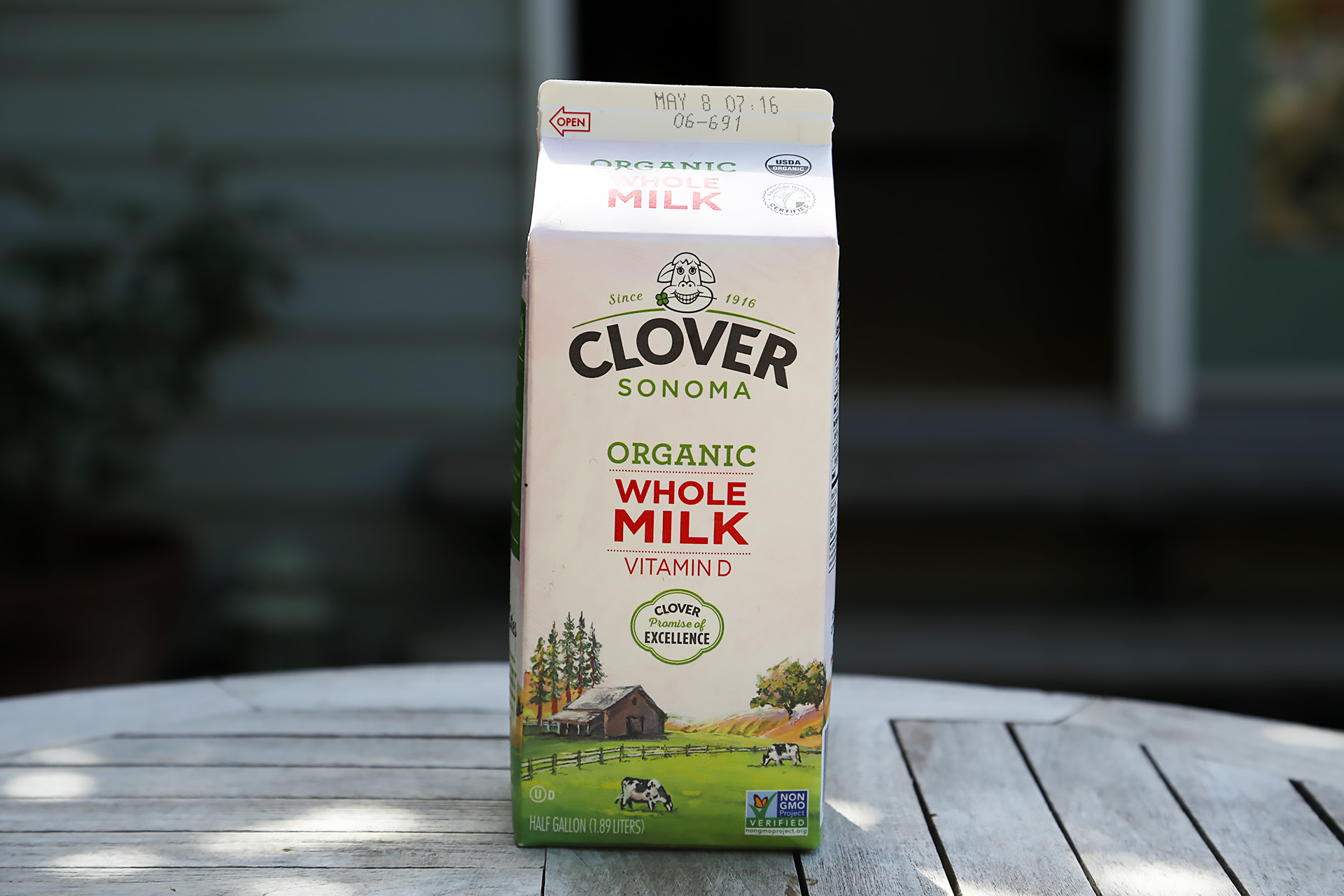 Clover Sonoma Organic Whole Milk