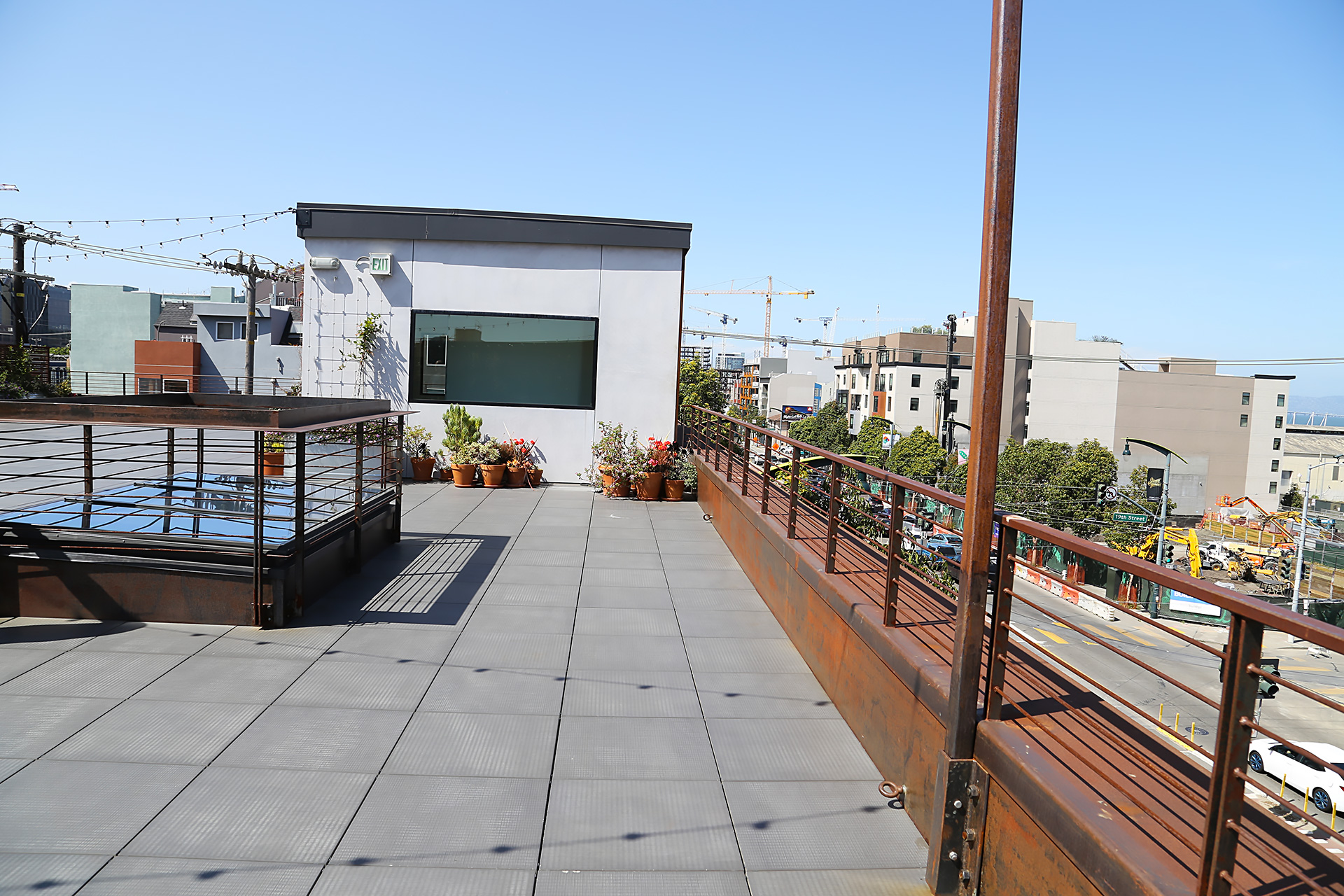 The Pearl rooftop patio