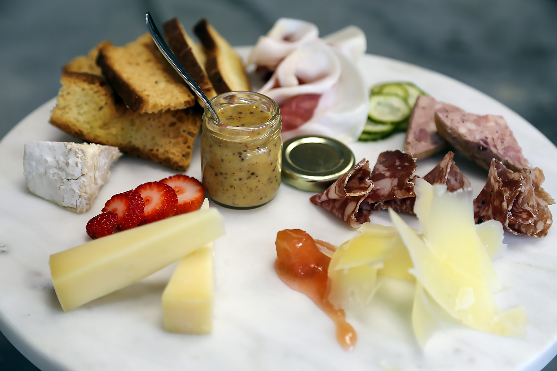Cheese and Charcuterie Plate