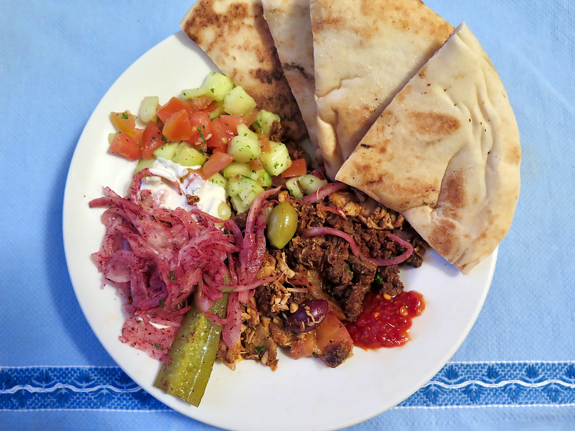 A midweek meal at Zaytoon will fit the bill (and this isn’t even the full portion!). 