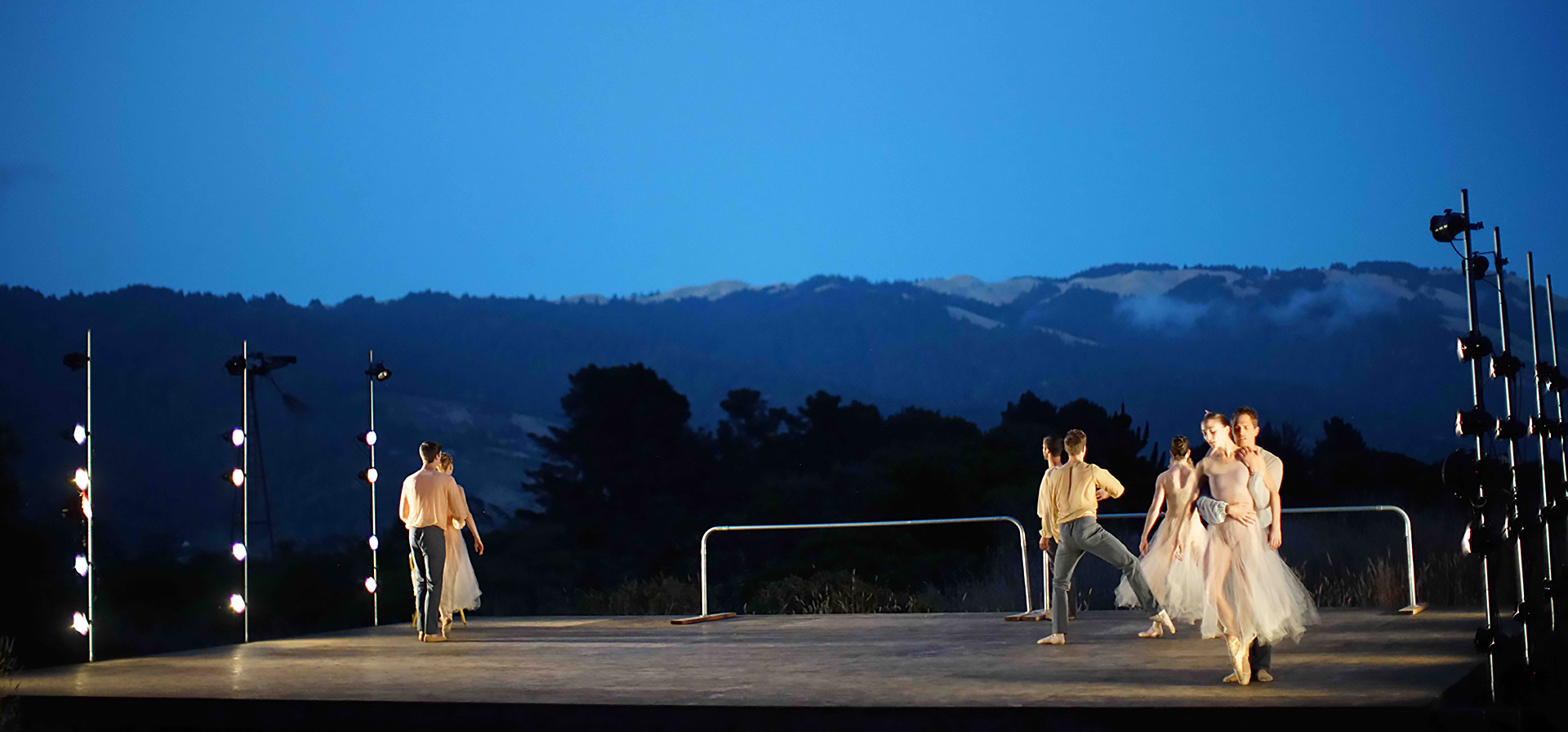 It’s hard to imagine a more-beautiful backdrop for a ballet than the rolling hills of West Marin.