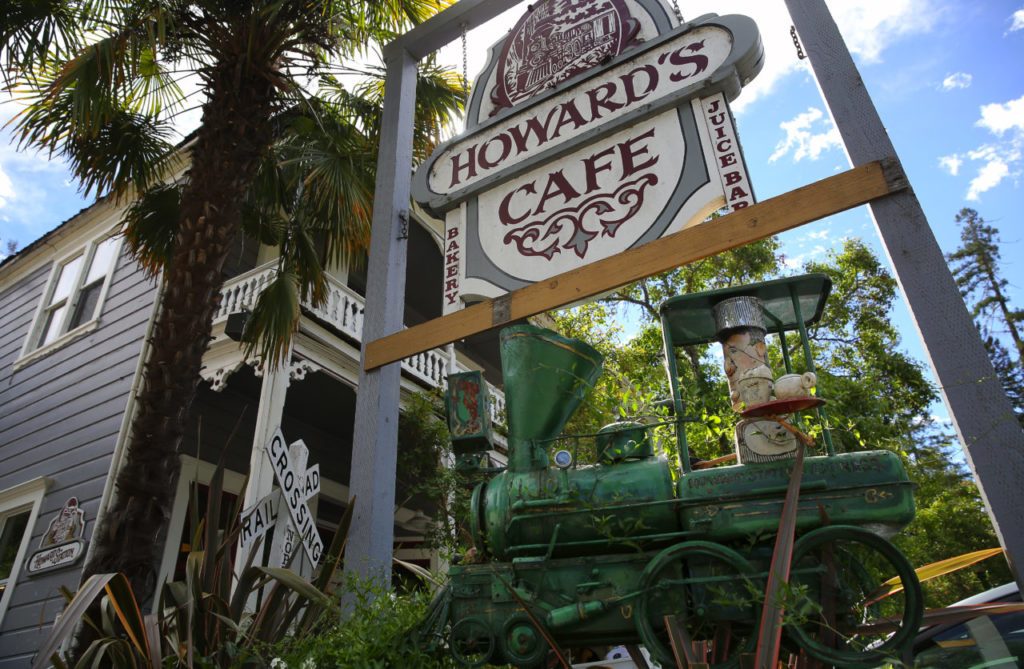 Howard's Cafe is a popular spot in Occidental. 