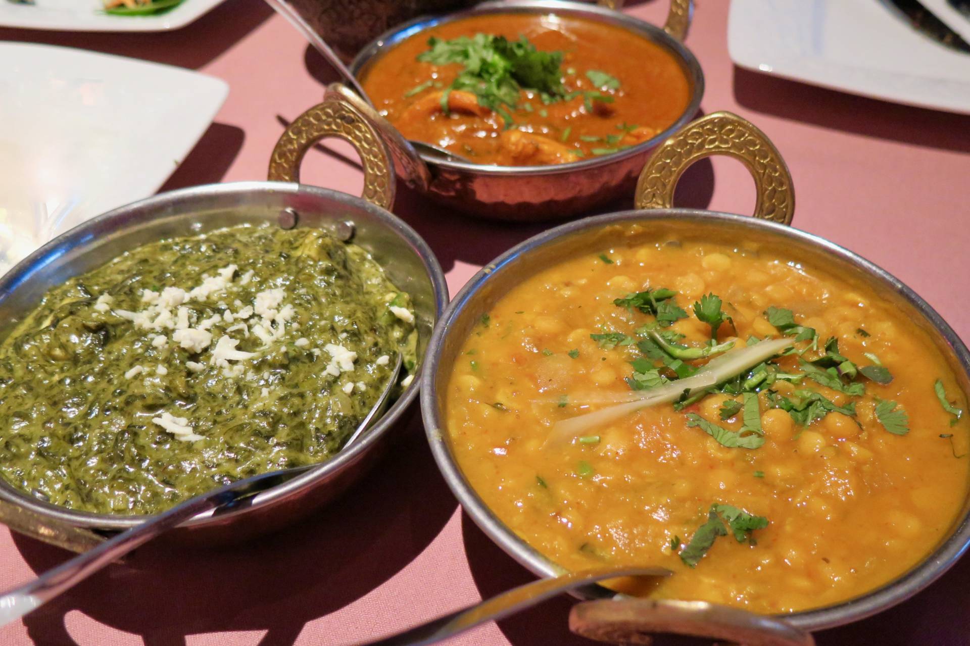 The creamy organic paneer makes this saag stand out.