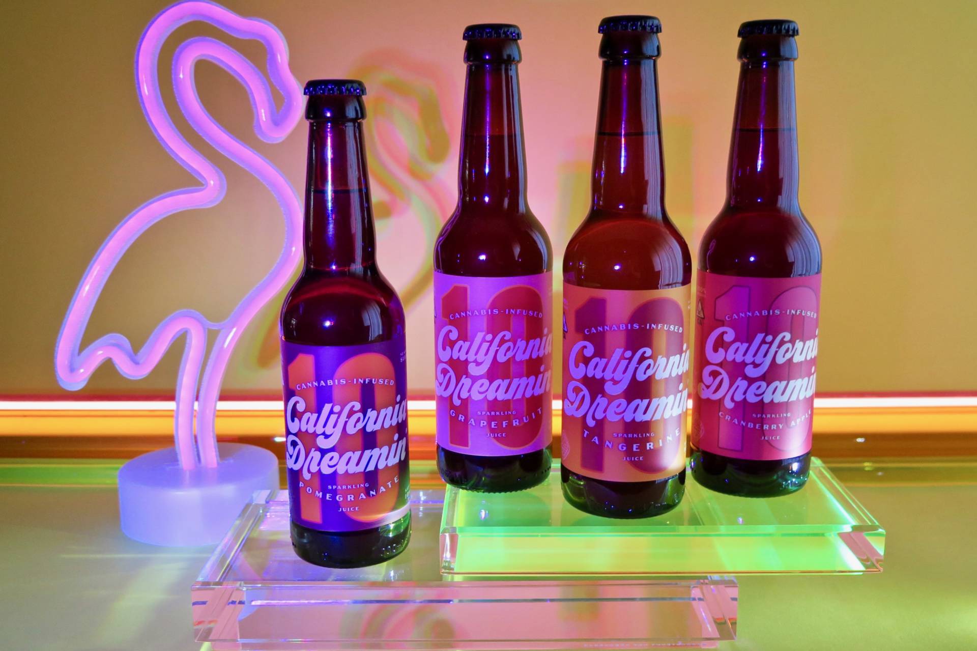 California Dreamin’ has a line of four fruity, THC-infused sodas.