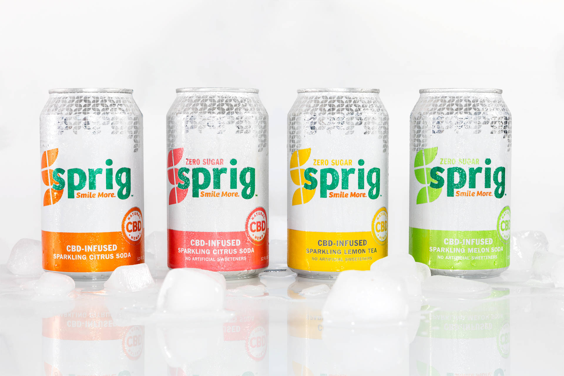 Sprig offers both THC-infused and CBD sodas in a can. 