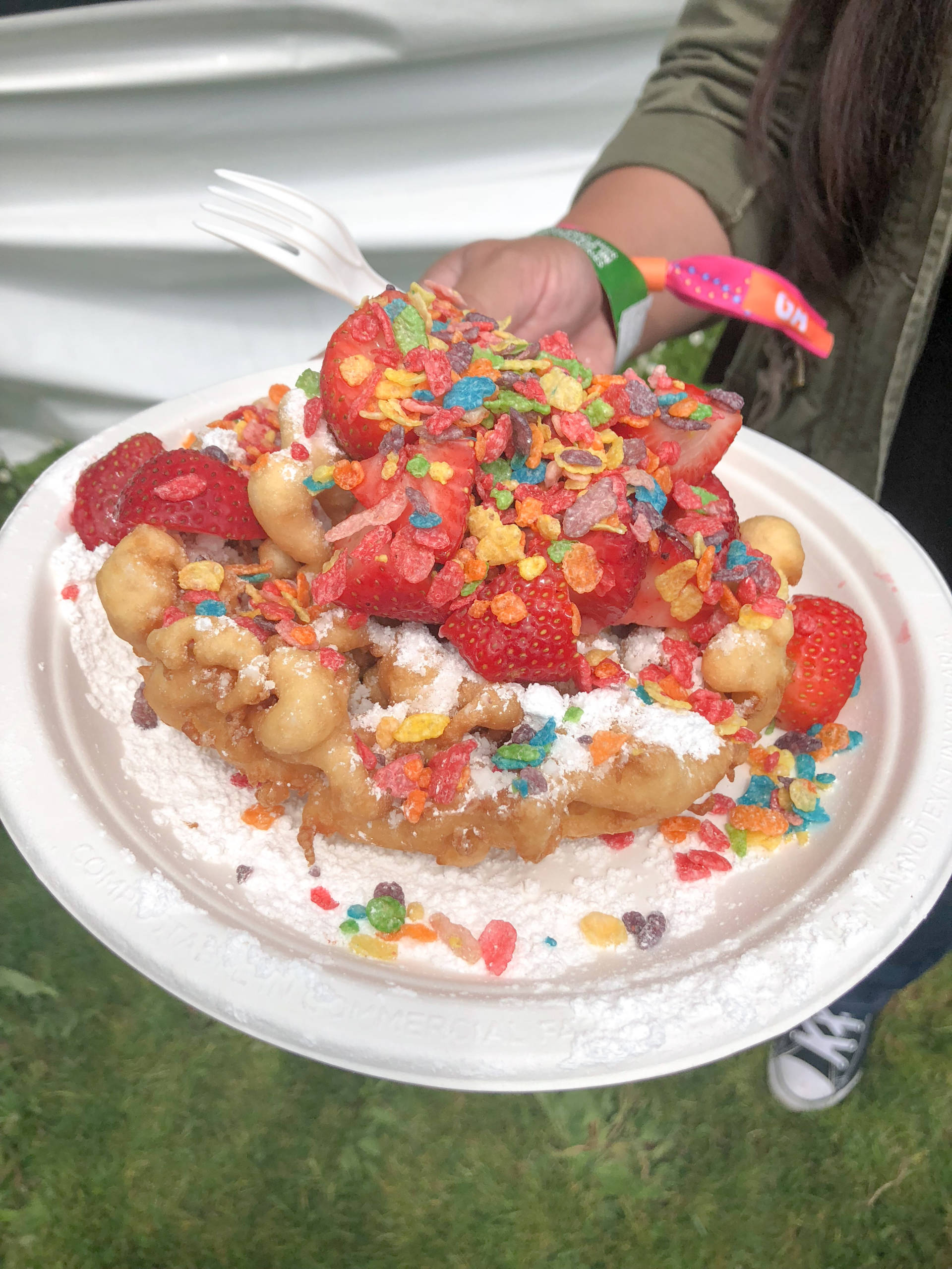 Endless Summer Sweets loaded funnel cake