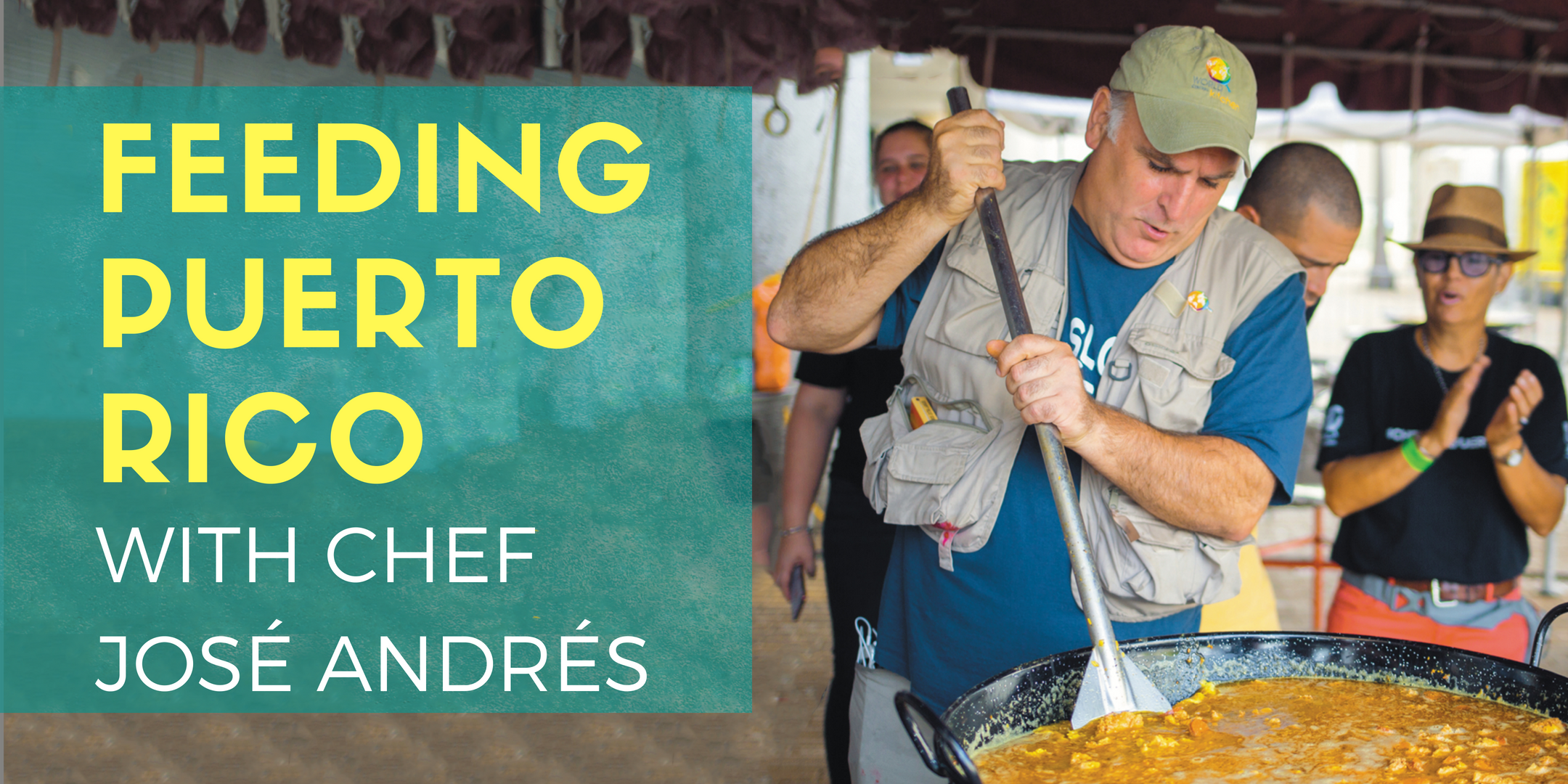 José Andrés has a new book: We Fed an Island: The True Story of Rebuilding Puerto Rico, One Meal at a Time.