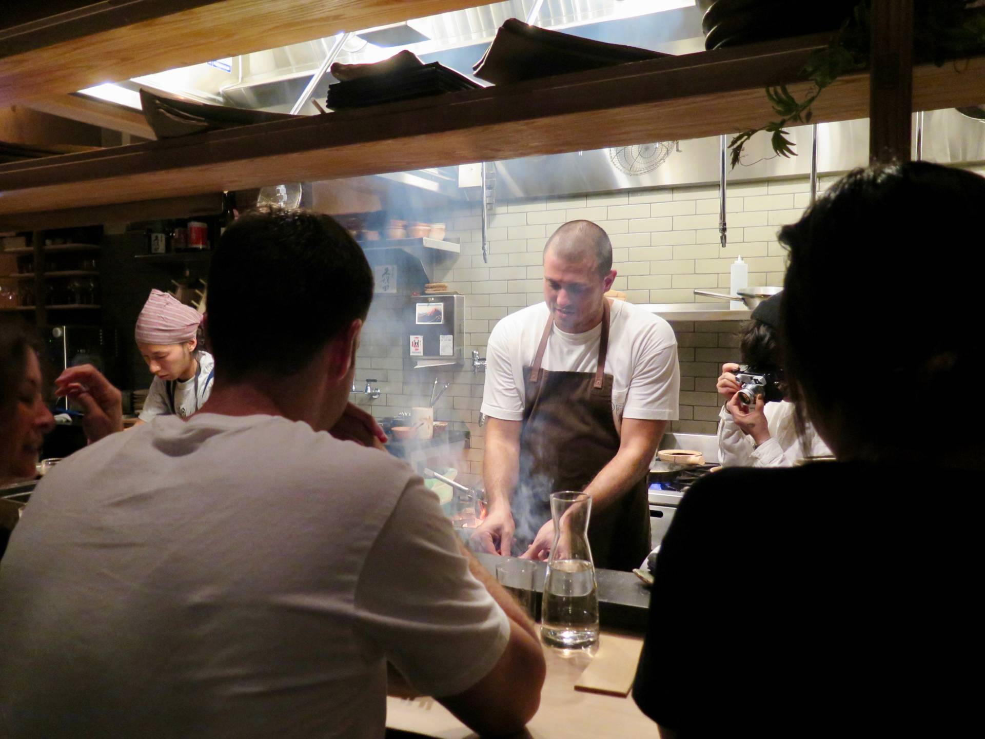Izakaya Rintaro hosts guest chefs from around the world, like Matt Abergel of Hong Kong’s Yardbird.
