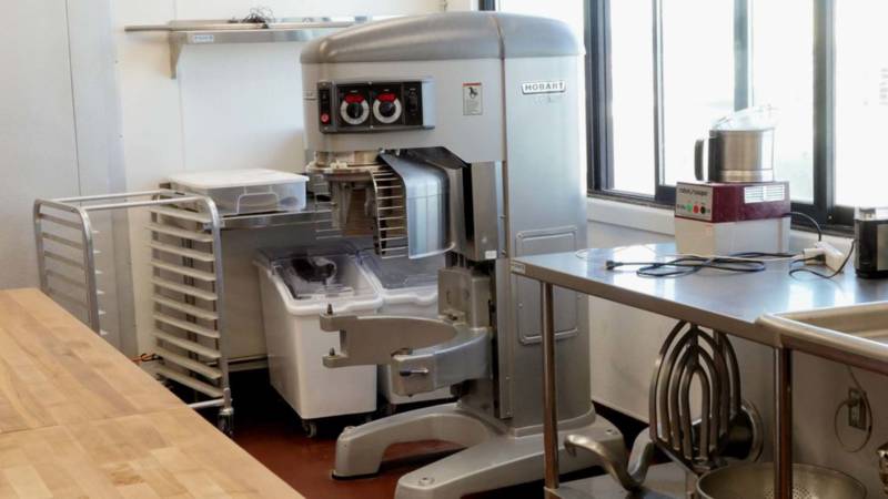 Eclectic Cookery is outfitted with industrial equipment for members to use.