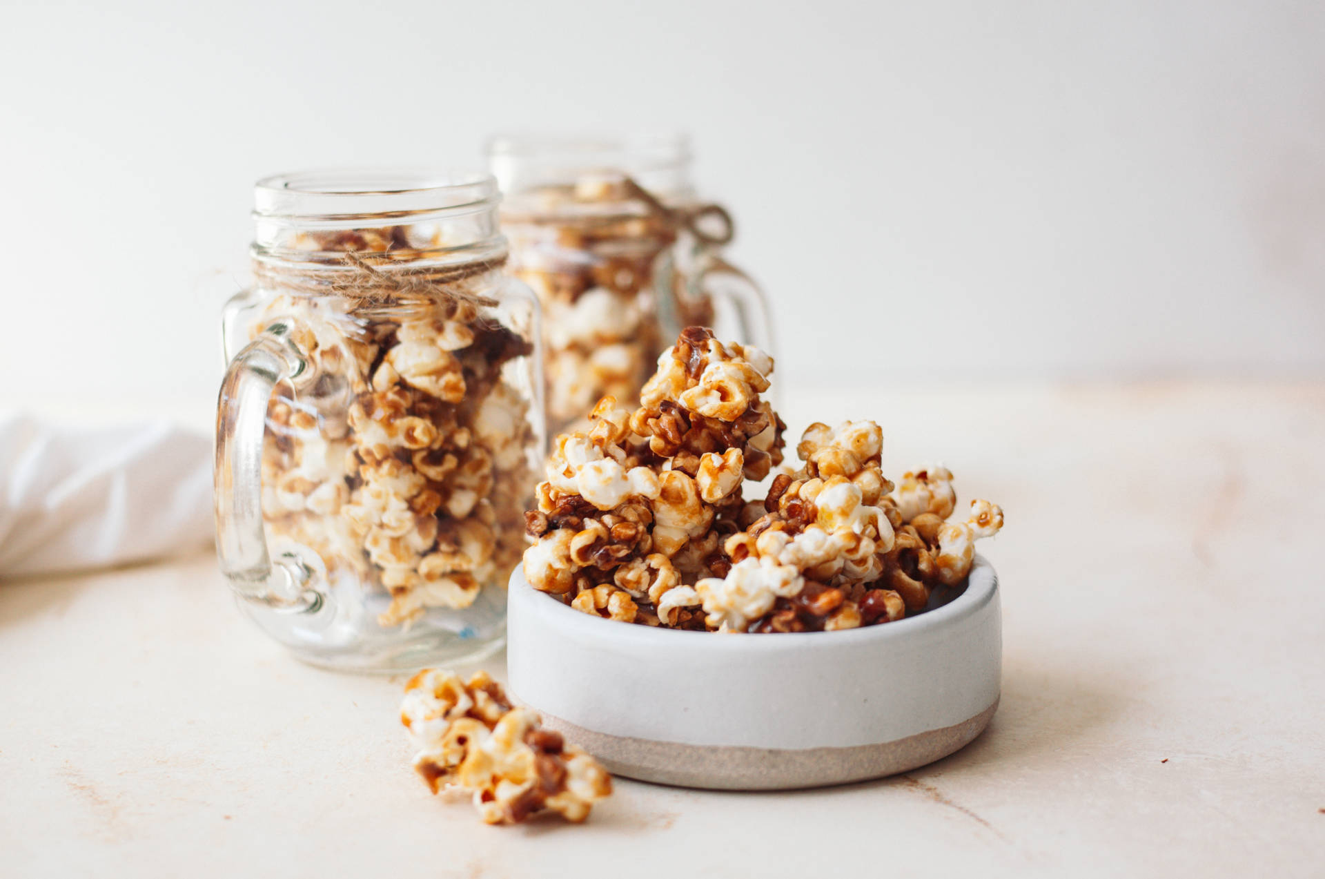 Holiday Giftables: Cannabis-infused praline popcorn.