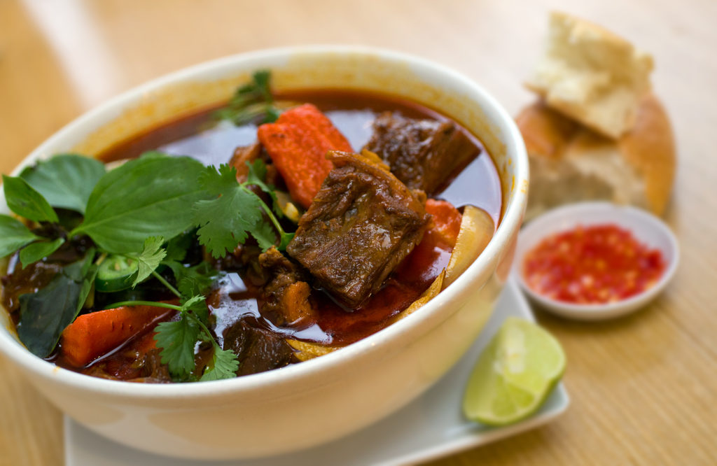 Bo Kho, Spicy Vietnamese Beef Stew, by chef Be Nguyen of Simply Vietnam.