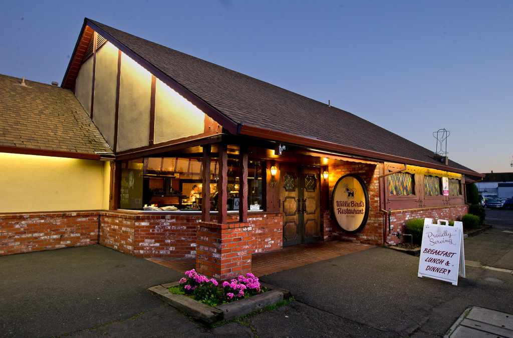Willie Benedetti opened Willie Bird's Restaurant in Santa Rosa in 1980, but the old-fashioned interior remains from the days the building housed a hofbrau house.